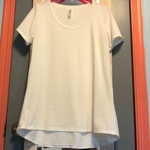 Lularoe white t shirt